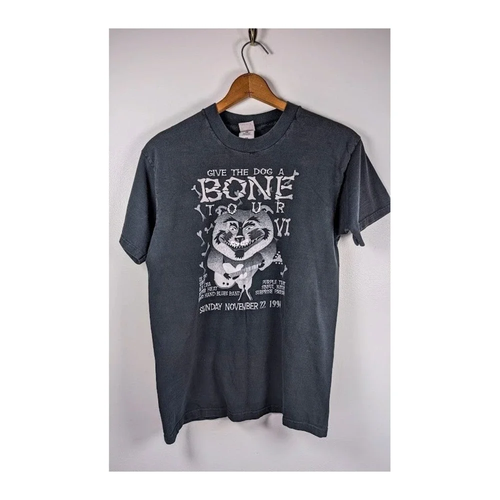 Vintage 1998 Give The Dog A Bone‎ Tour VI T-Shirt Large Grunge 98 Rocks Band T